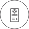 Intercom cam in units